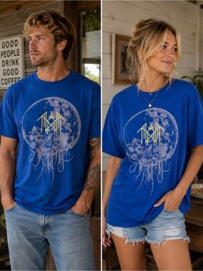 VTG Sleep Token “Take me Back To Eden” album cover Blue Shirt size M 100 cotton